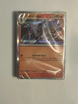 Pokemon Phantasmal Flames Sealed Ceruledge Promo #014 Pre-Release Deck #ML - Image 1