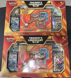 x2 Sealed Pokemon TCG: Ho Oh - Trainer's Legendary Box - Sun & Moon - Deck+Packs - Image 1