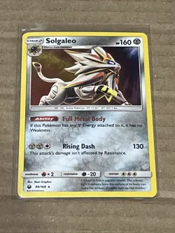 Solgaleo 99/168 Sm-Celestial Storm Holo & Reverse Holo 2018 Pokemon - Image 2