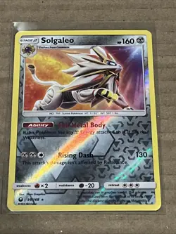 Solgaleo 99/168 Sm-Celestial Storm Holo & Reverse Holo 2018 Pokemon - Image 4