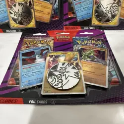 Pokemon TCG Team Rocket Articuno Zapdos Tyranitar Blister 2-Pack LOT OF 3 NEW - Image 4