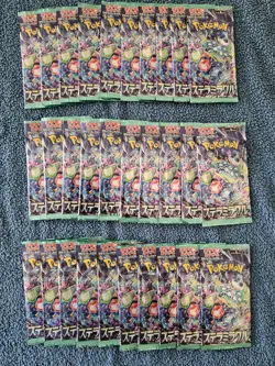 30 x Stellar Miracle - Sv7 - Pokemon - Japanese Booster Packs Bundle - Image 2
