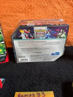 Pokemon TCG Skeledirge EX Tin - Paldea Legends Sealed+ Battle deck lot and tin - Image 3