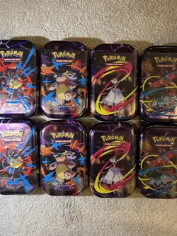 Pokemon: Mega Evolution - Mega Heroes Mini Tin (2x Full Art Set) Sealed 10 tins - Image 2