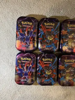 Pokemon: Mega Evolution - Mega Heroes Mini Tin (2x Full Art Set) Sealed 10 tins - Image 3