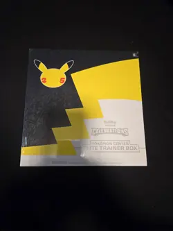 Pokemon Center Celebrations Elite Trainer Box ETB New Sealed Rip On Plastic - Image 1