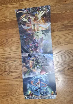 Pokemon Artwork Poster Forbidden Light Sun & Moon Elite Trainer Box ETB Art - Image 2