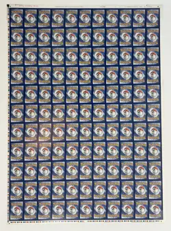 Pokemon 2022 Lost Origin Holo Uncut Sheet 38” x 28” RARE Ready For Your Framing - Image 2
