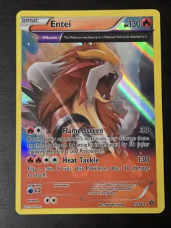 Entei 15/98 - XY Ancient Origins - Holo Rare - Pokemon - Image 1