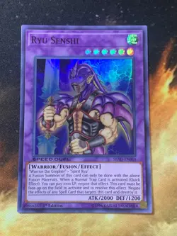 Yugioh! Ryu Senshi SBAD-EN040 1st Edition Super Rare Near Mint! - Image 3