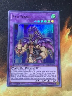 Yugioh! Ryu Senshi SBAD-EN040 1st Edition Super Rare Near Mint! - Image 4