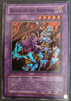 Yu-Gi-Oh! TCG Reaper on the Nightmare PGD-078 Super Rare 1st Edition - Image 1