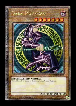 Yugioh 25th Anniversary Tin #TN23-EN001 Dark Magician QCSR - Image 1
