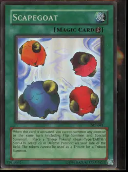Scapegoat - SDJ-041 - Super Rare - Unlimited - NM - Yugioh - Image 1