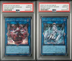PSA10 MALICE Red Ransom White Binde YU-GI-OH! 2024 Japanese from Japan GEM MINT - Image 1