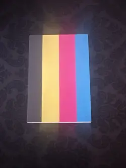 Yu-Gi-Oh! TCG "Color Test Print" Card (Production Misprint/Error) - Image 1