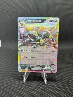 Pokemon TCG Umbreon EX 060/131 Double Rare Holo Card Prismatic Evolutions - Image 1