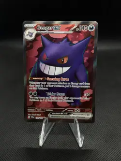 Gengar EX - Temporal Forces - Ultra Rare Holo - 193/162 - 2024 TCG Pokemon Card - Image 1