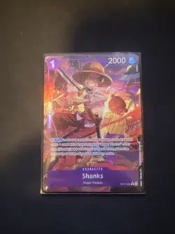 Shanks R OP13-065 Alt Art Carrying On His Will One Piece Card Game TCG English - Image 1