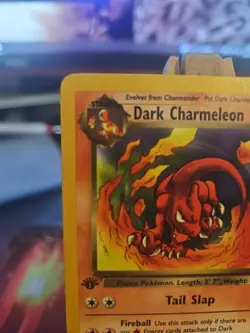 Pokemon Dark Charmeleon TCG Card 32/82 1st Edition Rocket NM- Very Clean! - Image 2