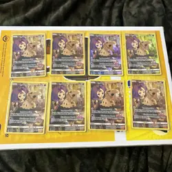 Pokemon Mimikyu 245/236 SM Cosmic Eclipse Full Art Secret Rare Card lot - Image 1