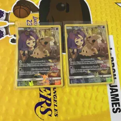 Pokemon Mimikyu 245/236 SM Cosmic Eclipse Full Art Secret Rare Card lot - Image 4