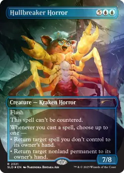 🌟 Hullbreaker Horror (CONFETTI 🎉 Foil) Furby The Oddbodies Secret Lair MTG 🌟 - Image 1