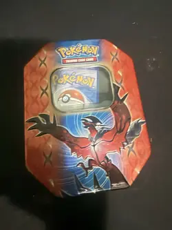 Pokemon yveltal Collectors Tin (opened) With All Cards - Image 3