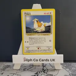 Pidgey 57/102 Base Set 4th Print 1999-2000 Pokemon Card WOTC - Image 1
