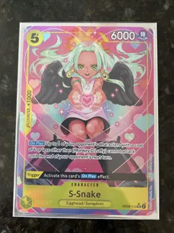 S-Snake (Parallel) - Two Legends (OP08-112) ONE PIECE Card NM English - Image 1