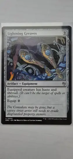 Lightning Greaves Commander: Aetherdrift Regular - Image 1