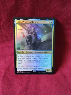 Urza, Prince of Kroog Foil - The Brothers' War MTG-NM - Image 1