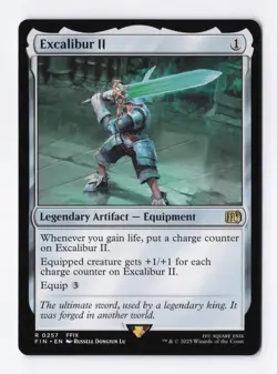 Excalibur II 0257 (R) MTG Final Fantasy (FIN) (EN) - Image 1