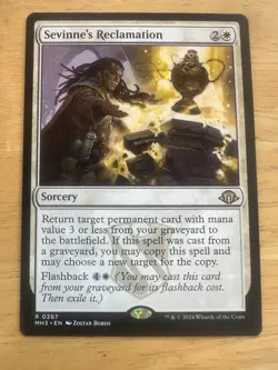 Sevinne's Reclamation (267) Modern Horizons 3 MH3 MTG Magic - Image 1