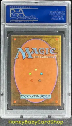 MTG Unlimited Edition 1993 Animate Artifact PSA 9 Mint Old School 93/94 - Image 2
