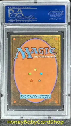 MTG Unlimited Edition 1993 Gloom PSA 9 Mint Old School 93/94 - Image 2