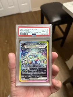 Pokemon TCG Terapagos EX Stellar Crown 170/142 Special Illustration Rare, PSA 10 - Image 1