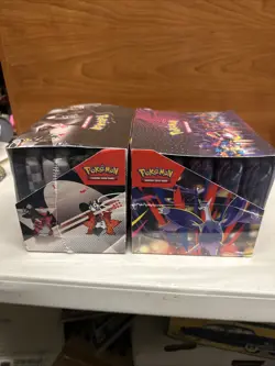 Sealed Lot Pokemon Mega Evolution AND BLACK BOLT WHITE FLARE Mini Tins Display - Image 3