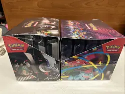 Sealed Lot Pokemon Mega Evolution AND BLACK BOLT WHITE FLARE Mini Tins Display - Image 5