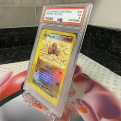 Pokemon Dugtrio Expedition Reverse Holo Rare #10 PSA 5 EX - Image 4