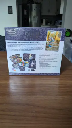 Paldean Fates Elite Trainer Box Sealed Pokemon TCG - Image 3