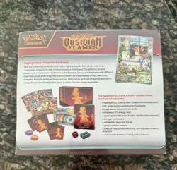 Pokemon TCG: Scarlet & Violet Obsidian Flames ETB Elite Trainer Box NEW/SEALED - Image 2