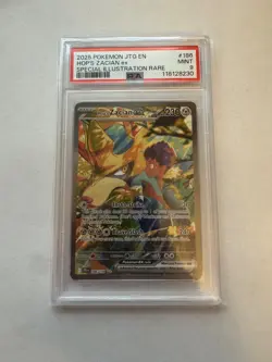 Pokemon: Hop’s Zacian EX 186/159 Journey Together PSA 9 - Image 1