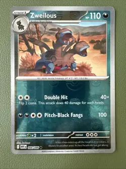 Zweilous - Master Ball Pattern Reverse Holo - 066/086 Pokemon TCG White Flare - Image 1