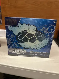 SEALED Stellar Crown SV07 Pokemon Center Elite Trainer Box ETB - Image 1
