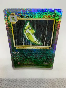 Metapod Reverse Holo Foil 54/110 2002 Pokemon Legendary Collection - Image 2