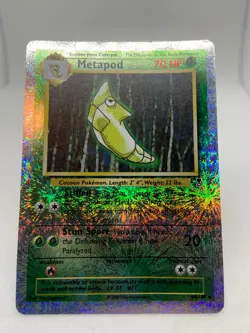 Metapod Reverse Holo Foil 54/110 2002 Pokemon Legendary Collection - Image 4