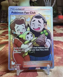 Pokemon Fan Club - 155/156 - Full Art Ultra Rare Ultra Prism Trainer Pokemon NM - Image 1