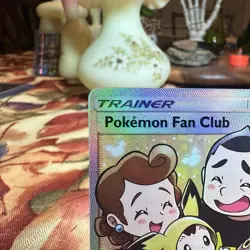 Pokemon Fan Club - 155/156 - Full Art Ultra Rare Ultra Prism Trainer Pokemon NM - Image 3