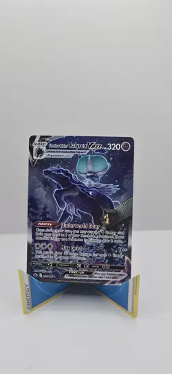 Pokemon TCG - Shadow Rider Calyrex VMAX 205/198 - Chilling Reign - NM - Image 1